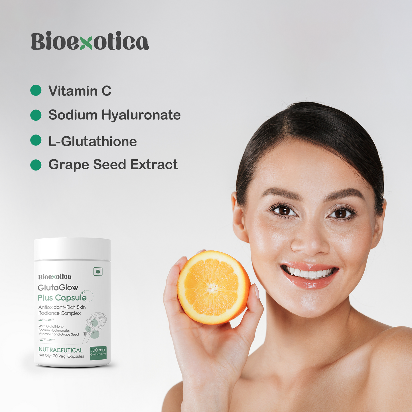 BioExotica GlutaGlow Plus Capsules: A Revolutionary Skincare Formula