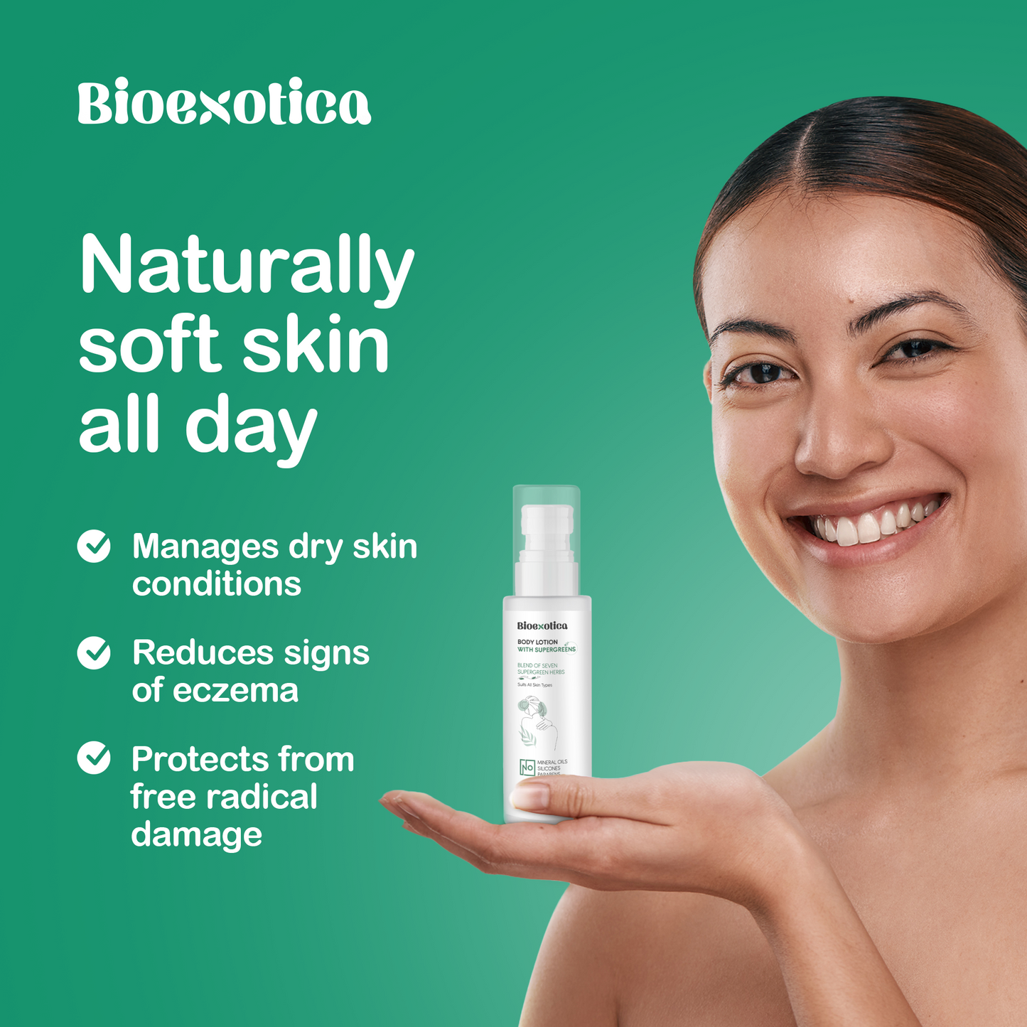 BioExotica Super Green Body Lotion