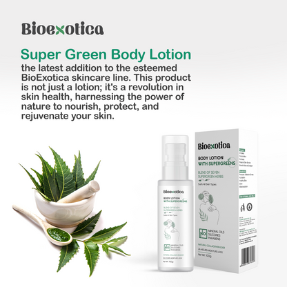 BioExotica Super Green Body Lotion