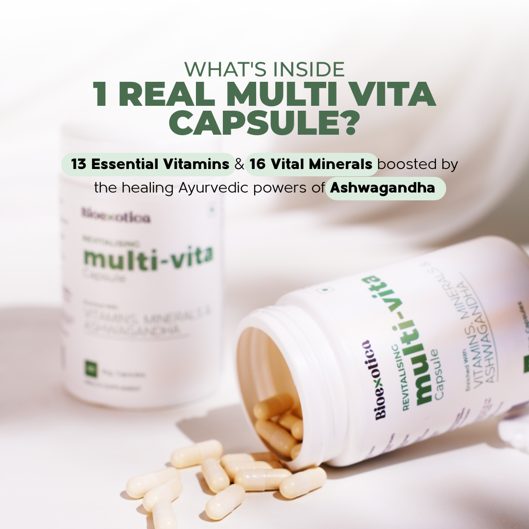 Nutrient Boosting Real Multi Vita Capsules | Beat Nutrient Deficiencies in 4 Weeks